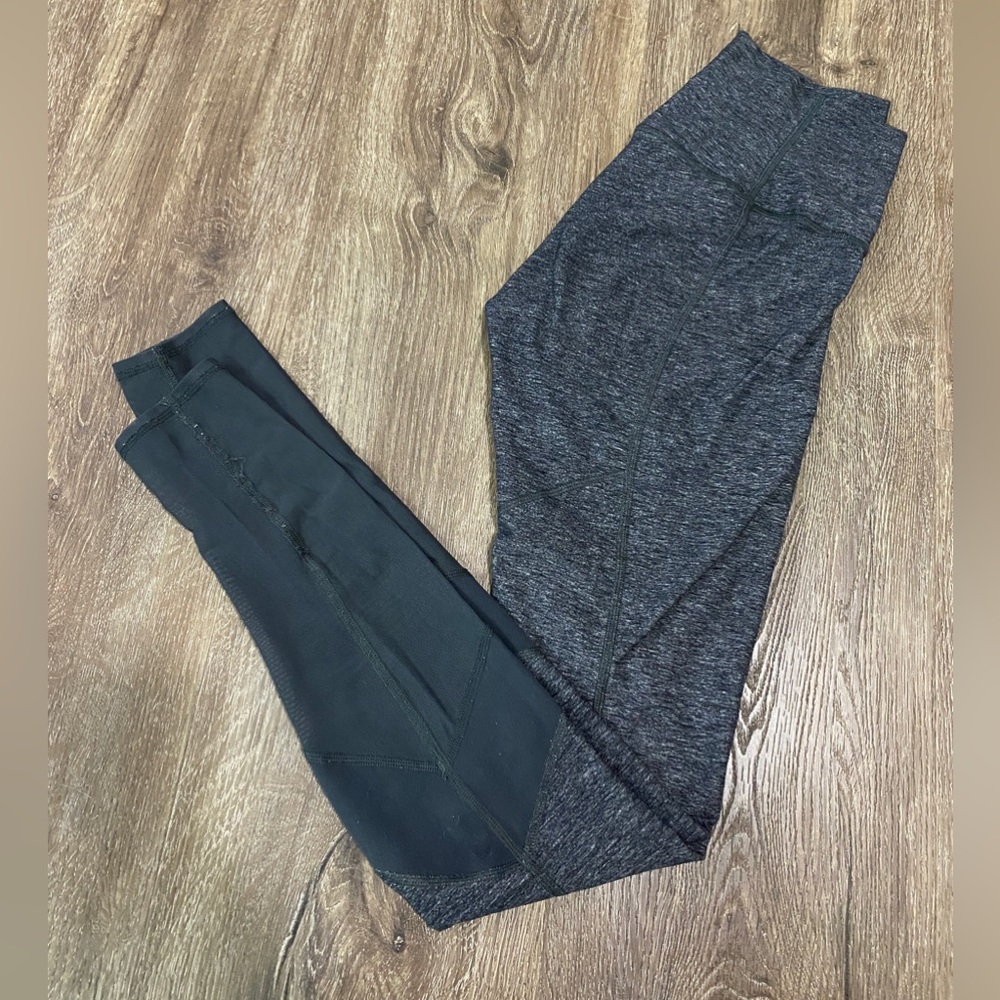 Lululemon “High Times” Leggings with Mesh Detail